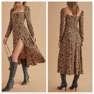 Reformation Dress, size 4P, NWT, Sigmund Dress in Blitz